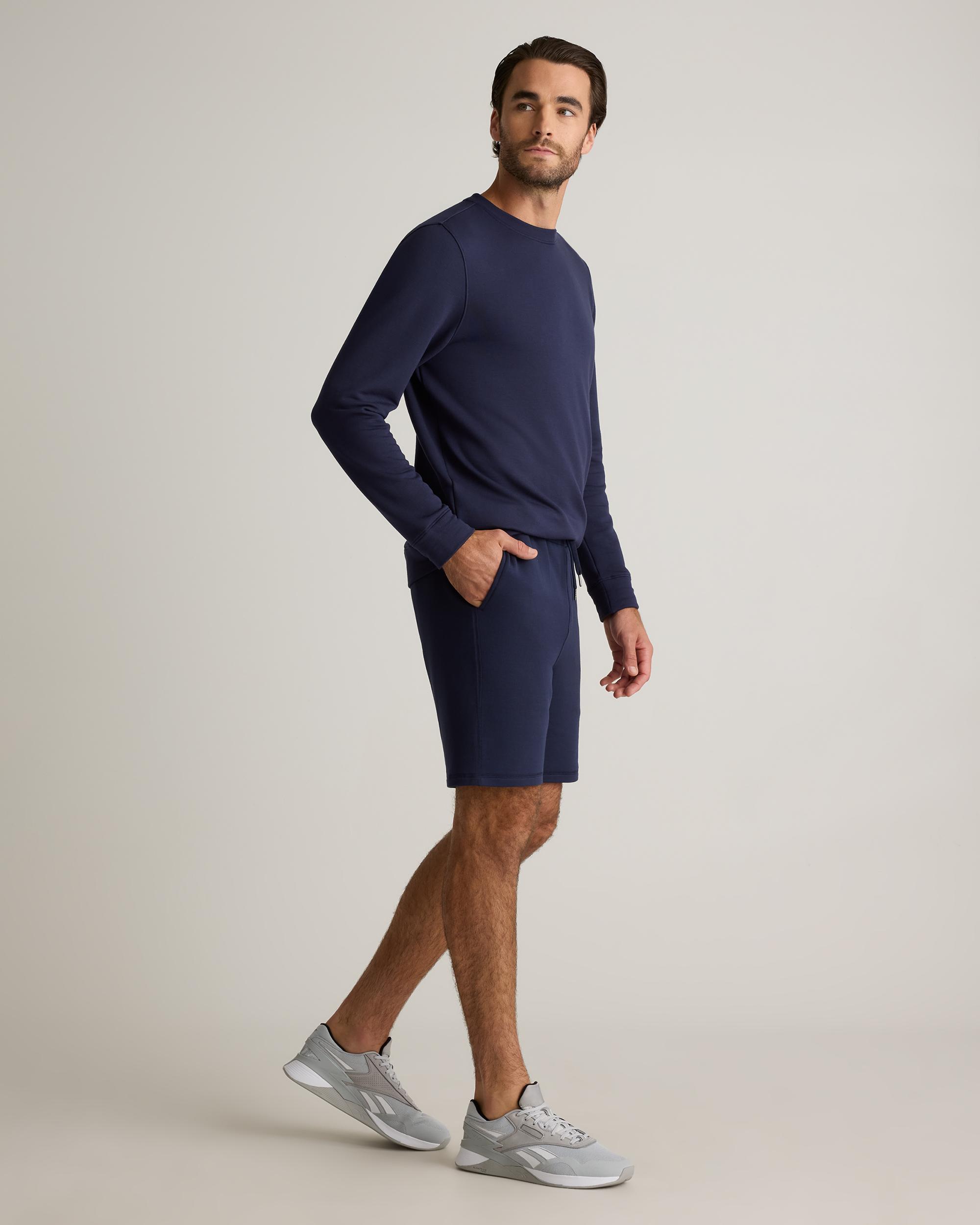 Quince | Men's Supersoft Fleece 7.5" Sweatshort Lenzing Modal Product Image