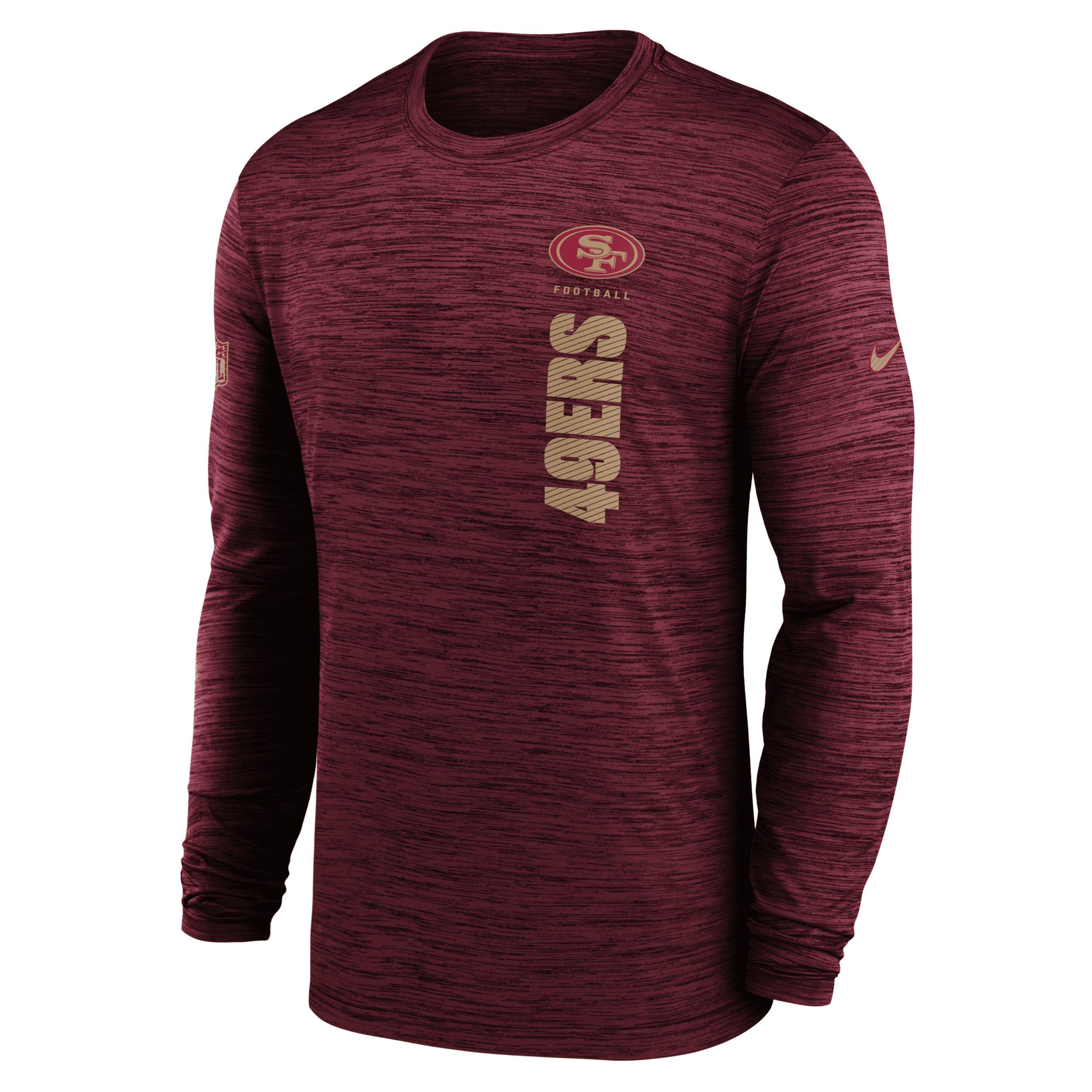 Men's Nike Green Michigan State Spartans 2024 Sideline Velocity Performance Long Sleeve T-Shirt, Size: Medium Product Image