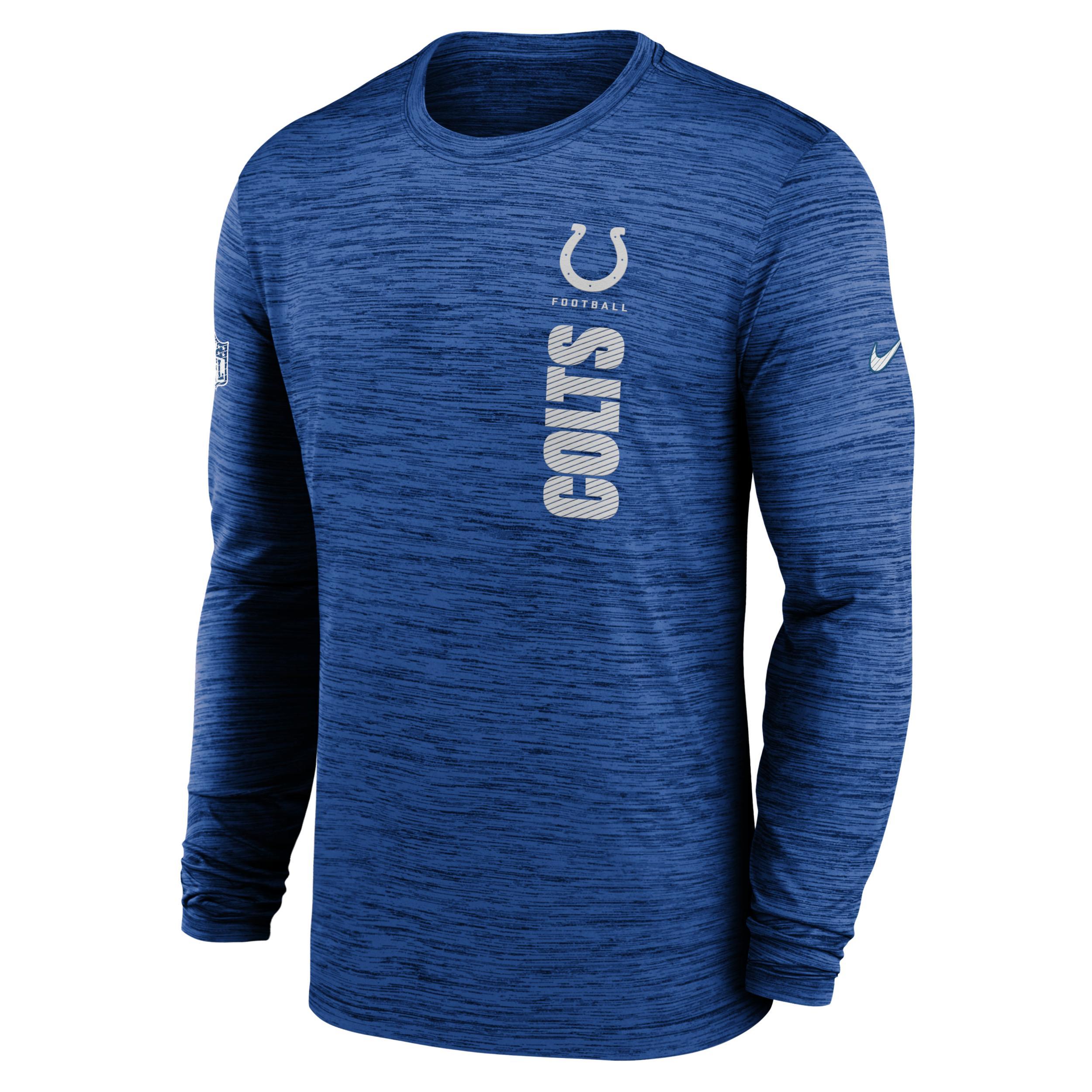Las Vegas Raiders Sideline Velocity Nike Men's Dri-FIT NFL Long-Sleeve T-Shirt Product Image