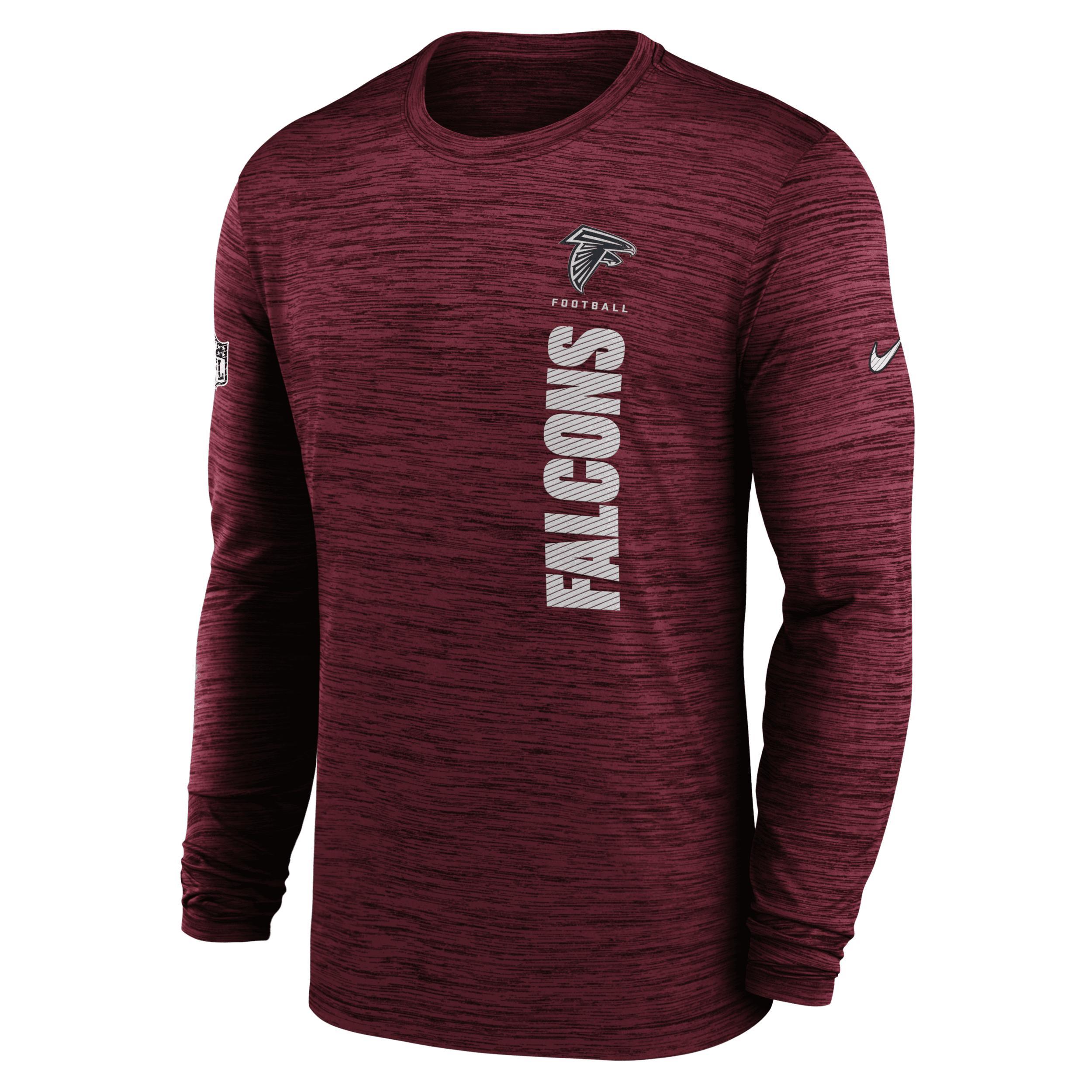 Seattle Seahawks Sideline Velocity Nike Men's Dri-FIT NFL Long-Sleeve T-Shirt Product Image