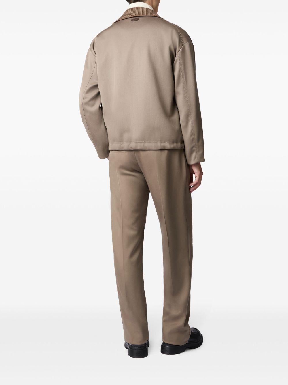 virgin-wool coach jacket Product Image