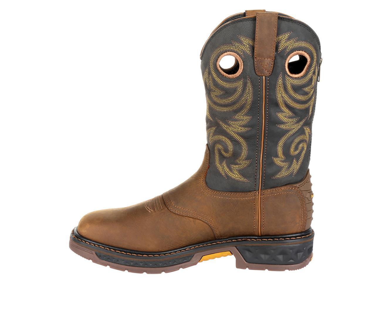 Men's Georgia Boot Carbo-Tec LT Waterproof Pull On Work Boots Product Image