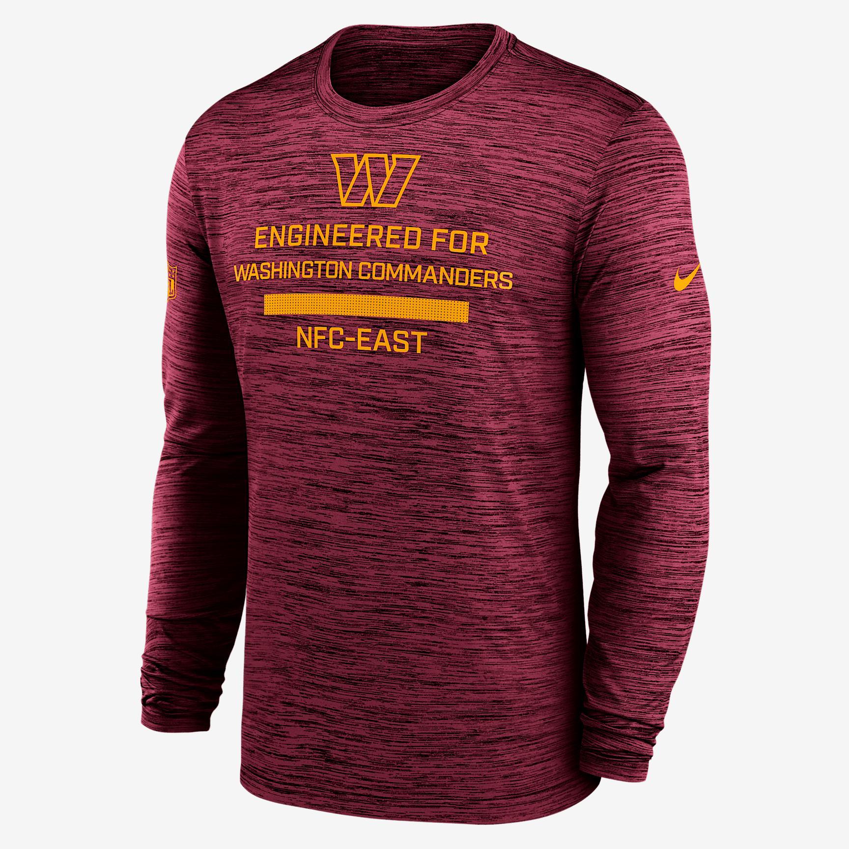 Georgia Sideline Velocity Nike Men's Dri-FIT College Long-Sleeve T-Shirt Product Image