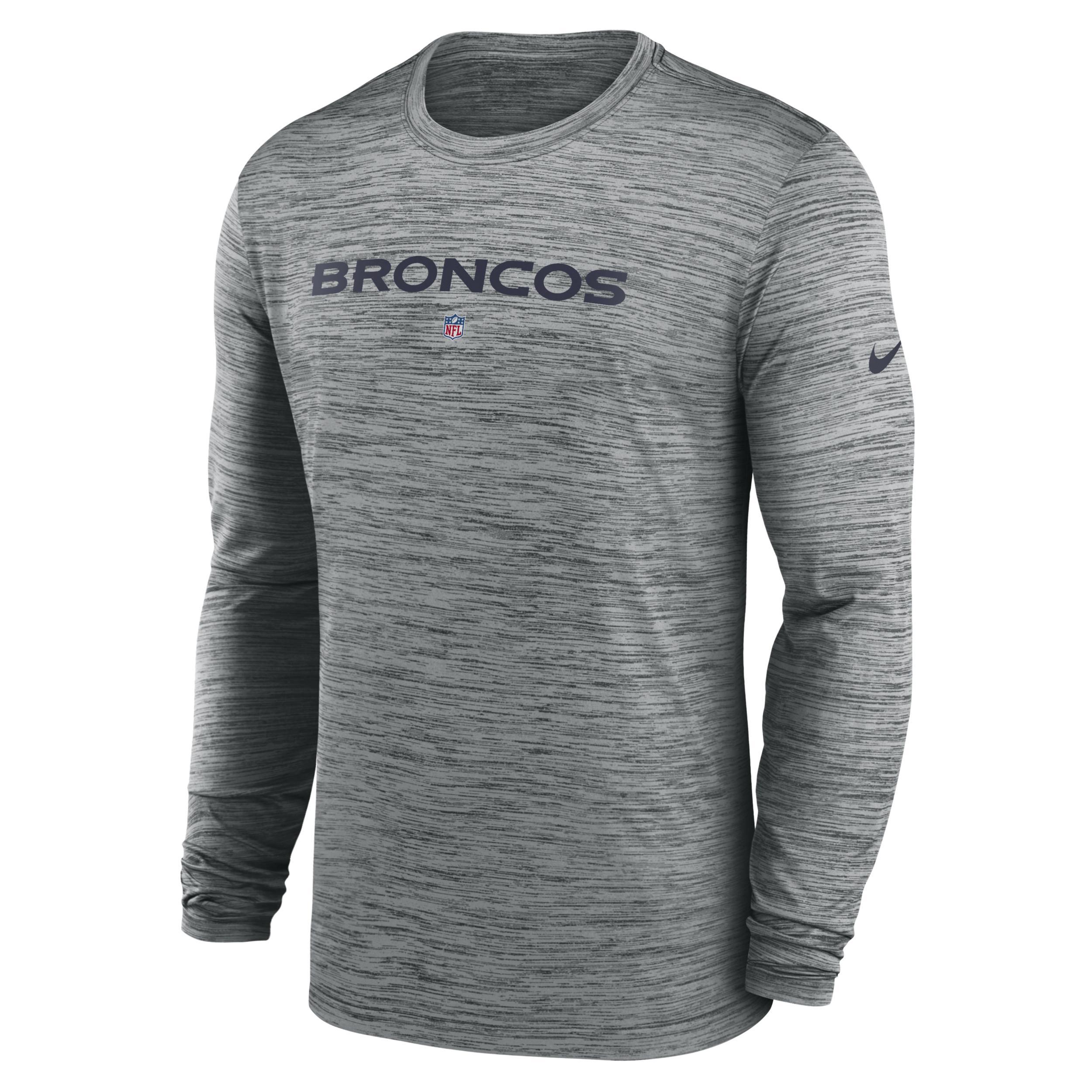 Tampa Bay Buccaneers Sideline Velocity Nike Men's Dri-FIT NFL Long-Sleeve T-Shirt Product Image