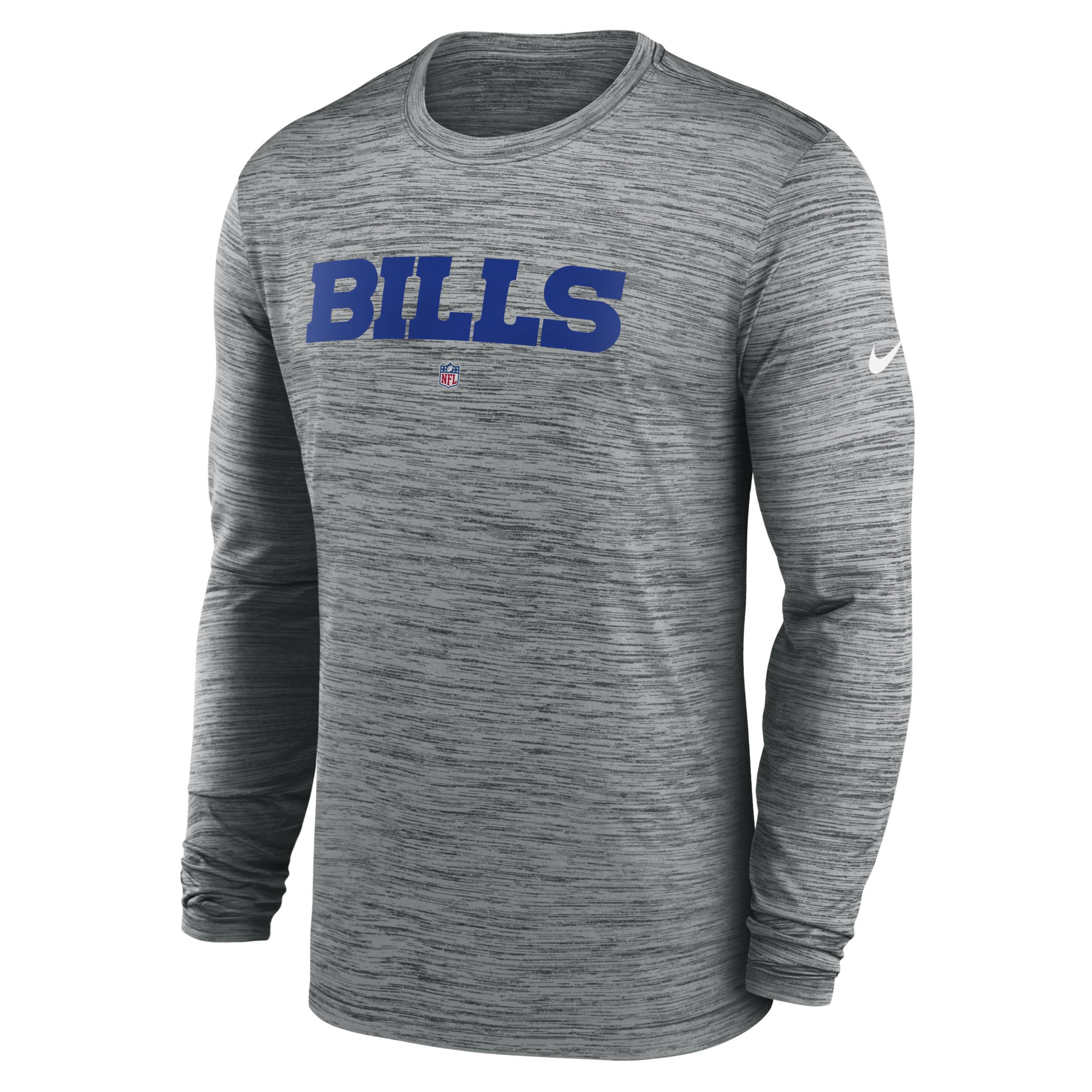 Tampa Bay Buccaneers Sideline Velocity Nike Men's Dri-FIT NFL Long-Sleeve T-Shirt Product Image