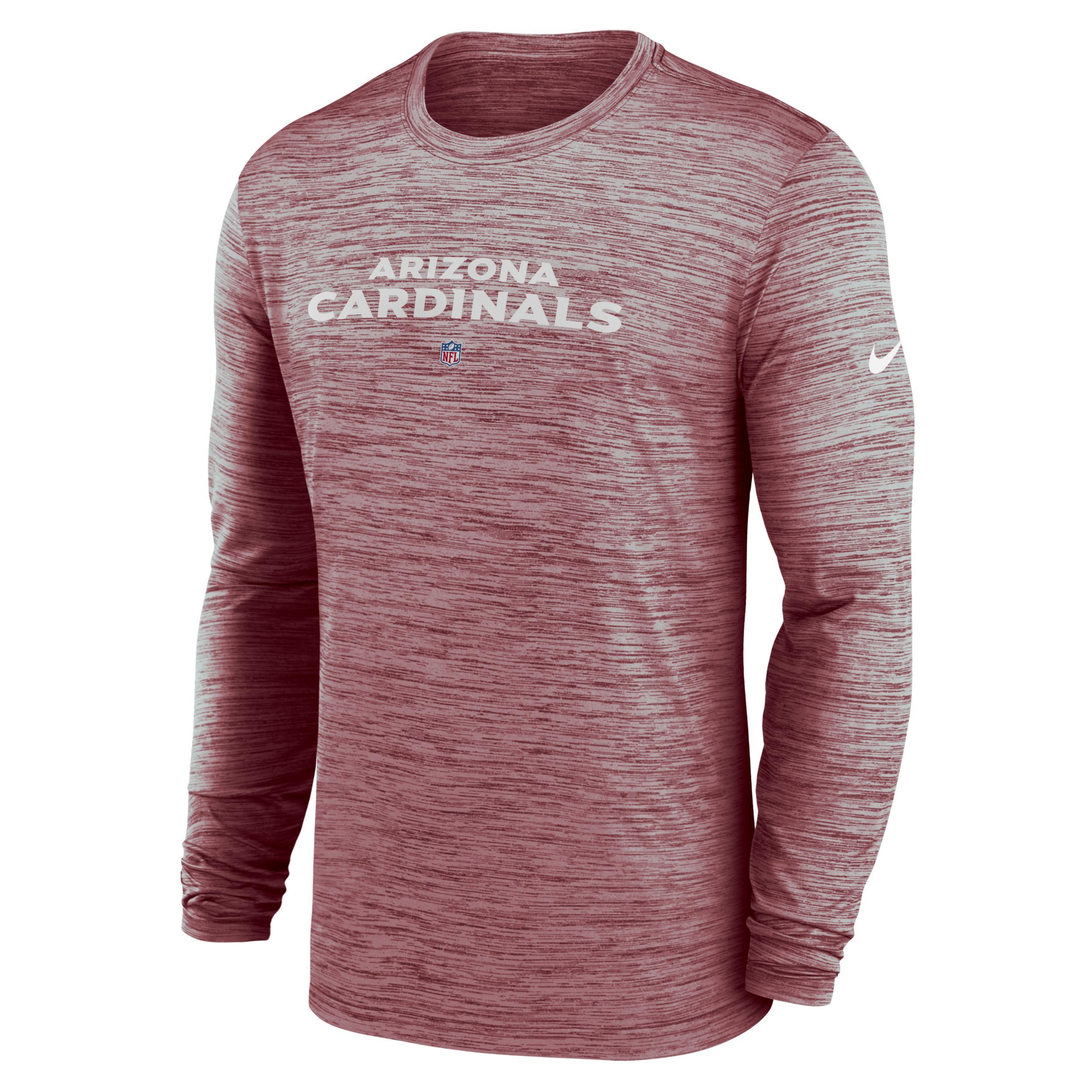 Tampa Bay Buccaneers Sideline Velocity Nike Men's Dri-FIT NFL Long-Sleeve T-Shirt Product Image