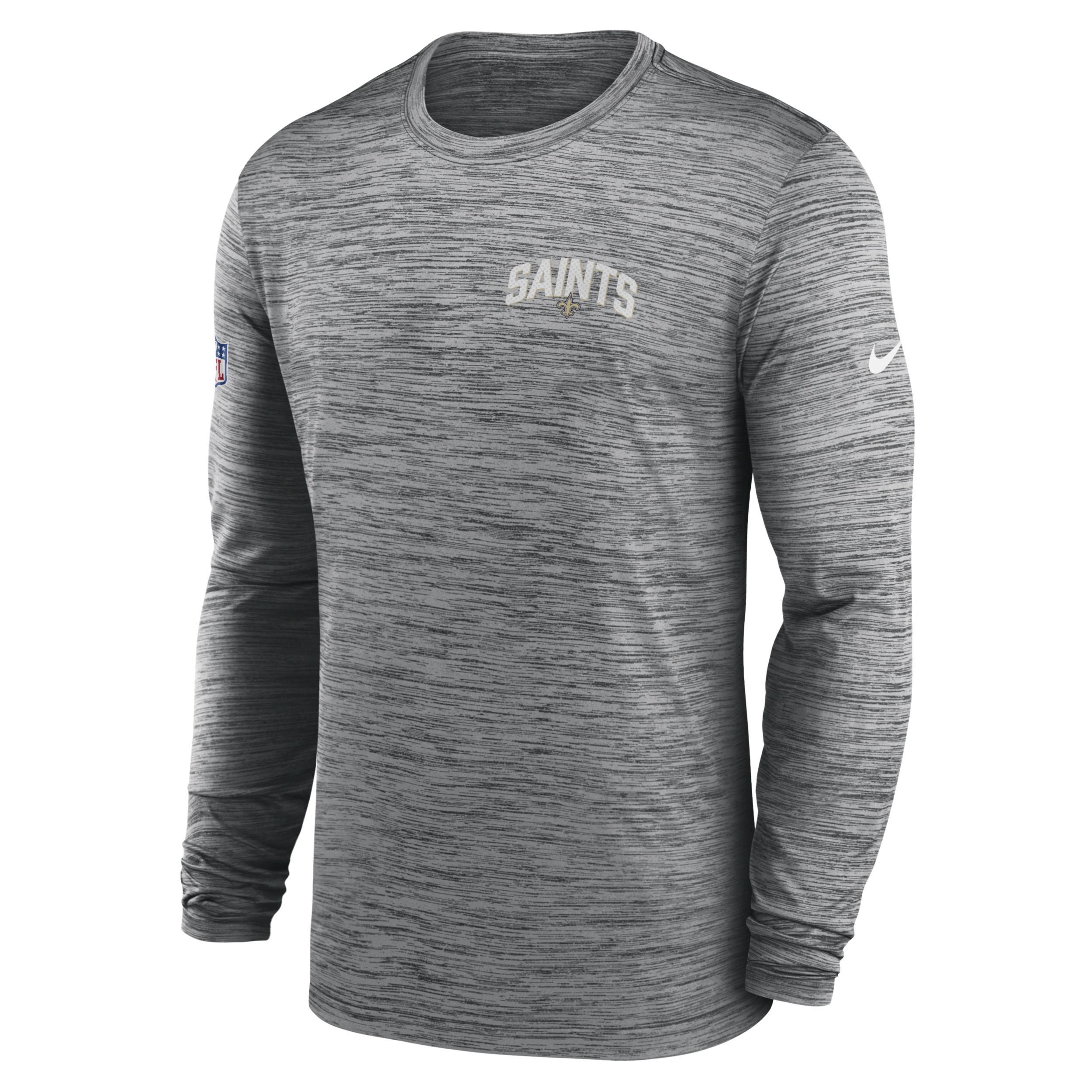 Tampa Bay Buccaneers Sideline Velocity Nike Men's Dri-FIT NFL Long-Sleeve T-Shirt Product Image