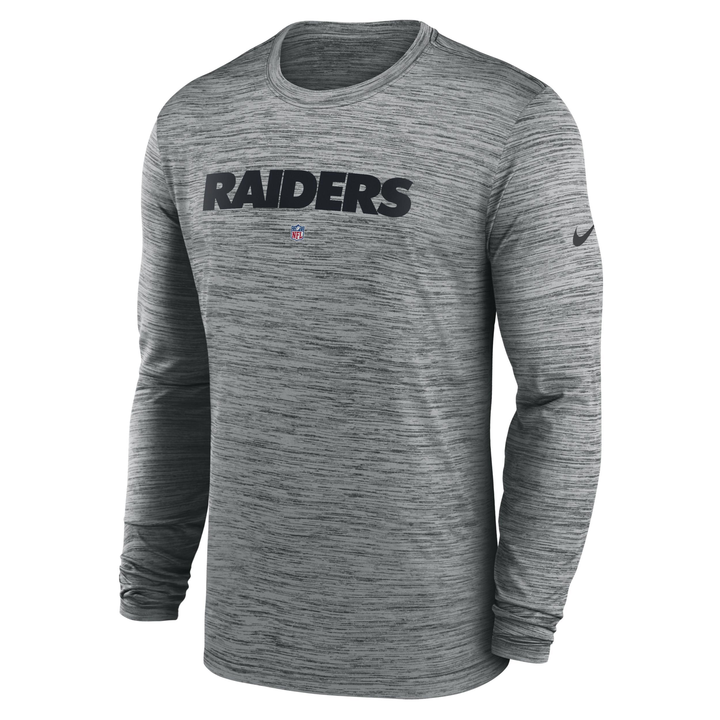 Tampa Bay Buccaneers Sideline Velocity Nike Men's Dri-FIT NFL Long-Sleeve T-Shirt Product Image