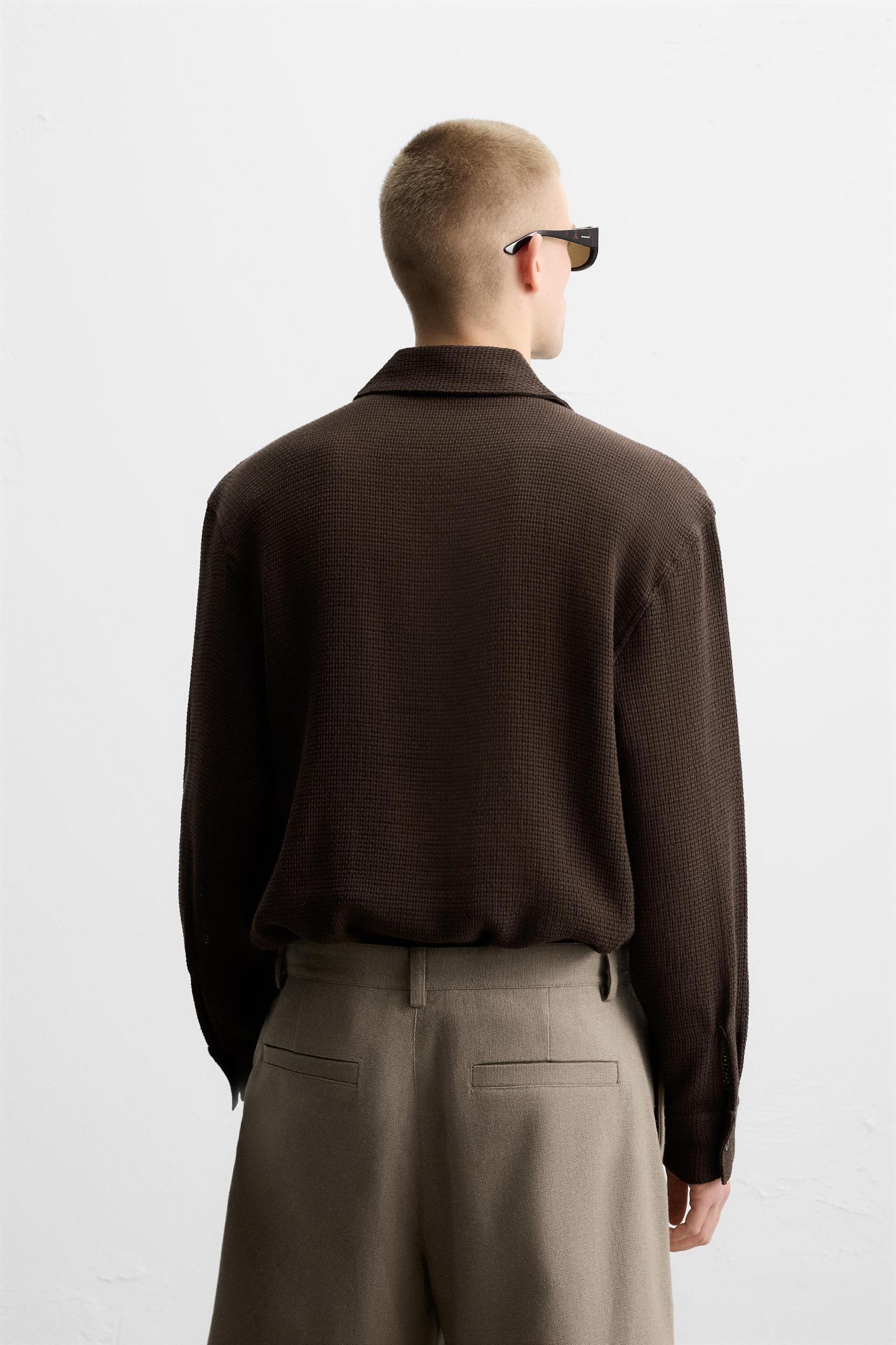 TEXTURED POLO SHIRT Product Image