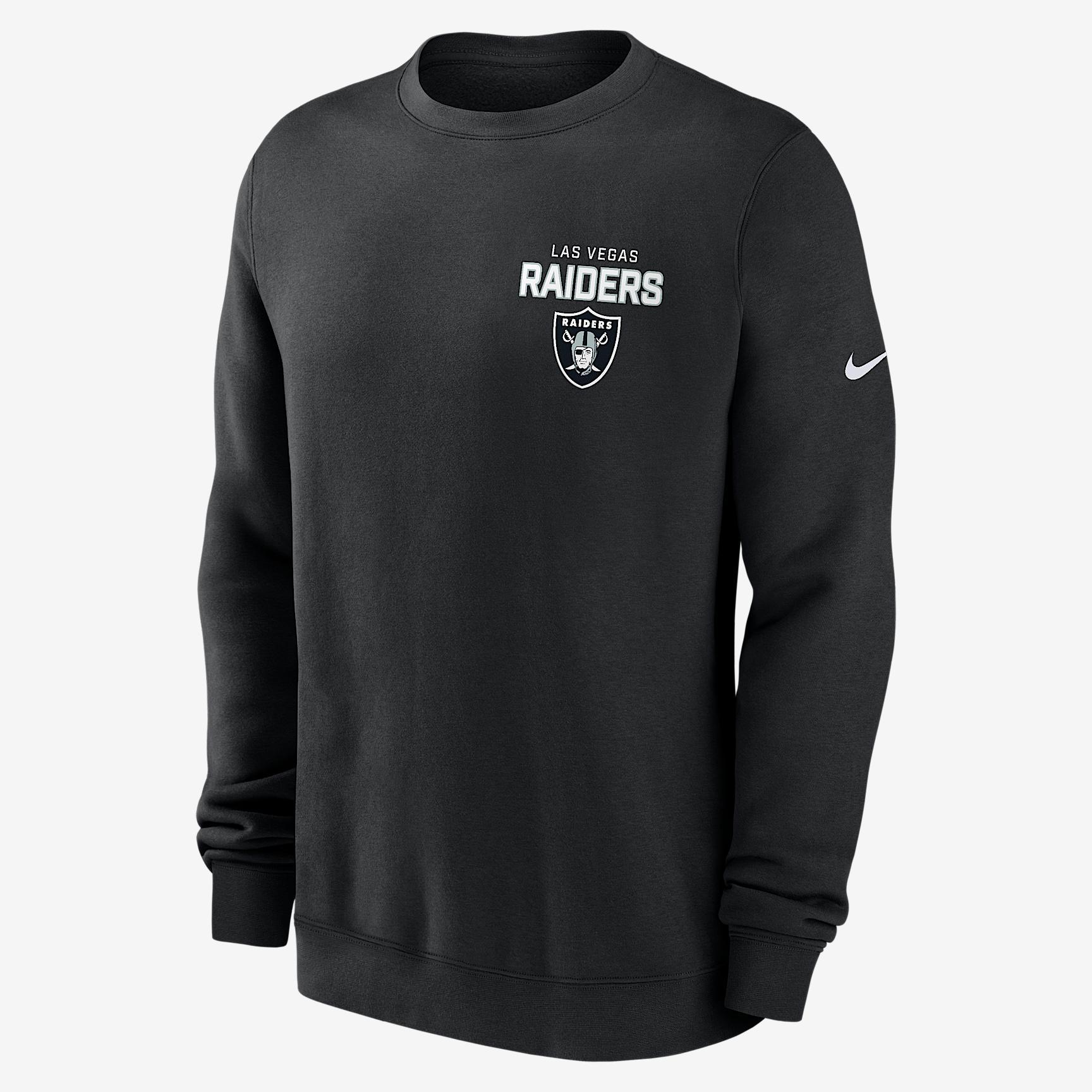 New England Patriots Draw Block Club Men's Nike NFL Pullover Crew Product Image
