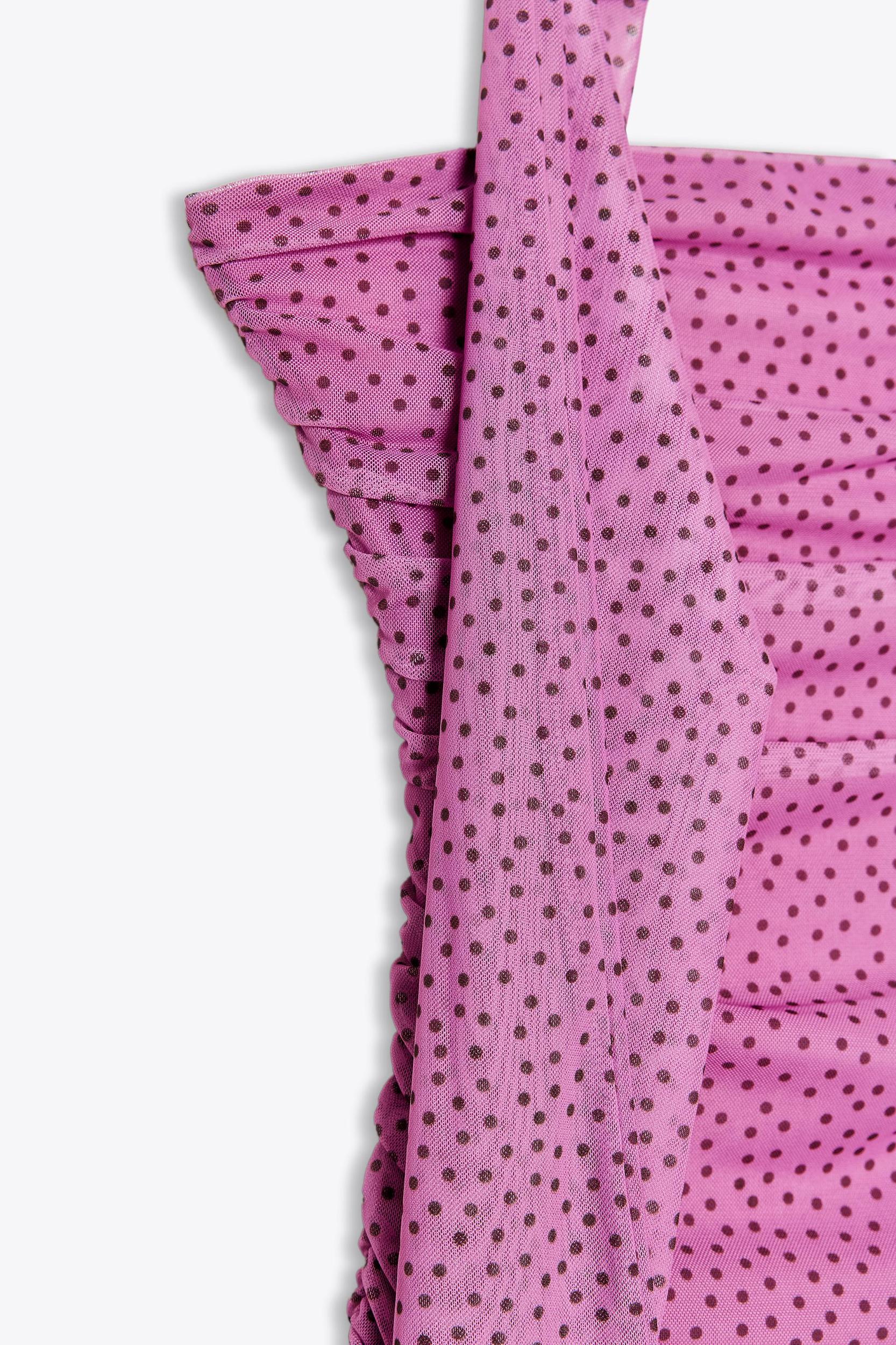 POLKA DOT SCARF DRESS Product Image
