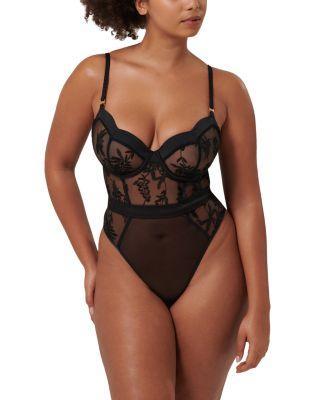 Cassandra Underwire Thong Bodysuit Product Image