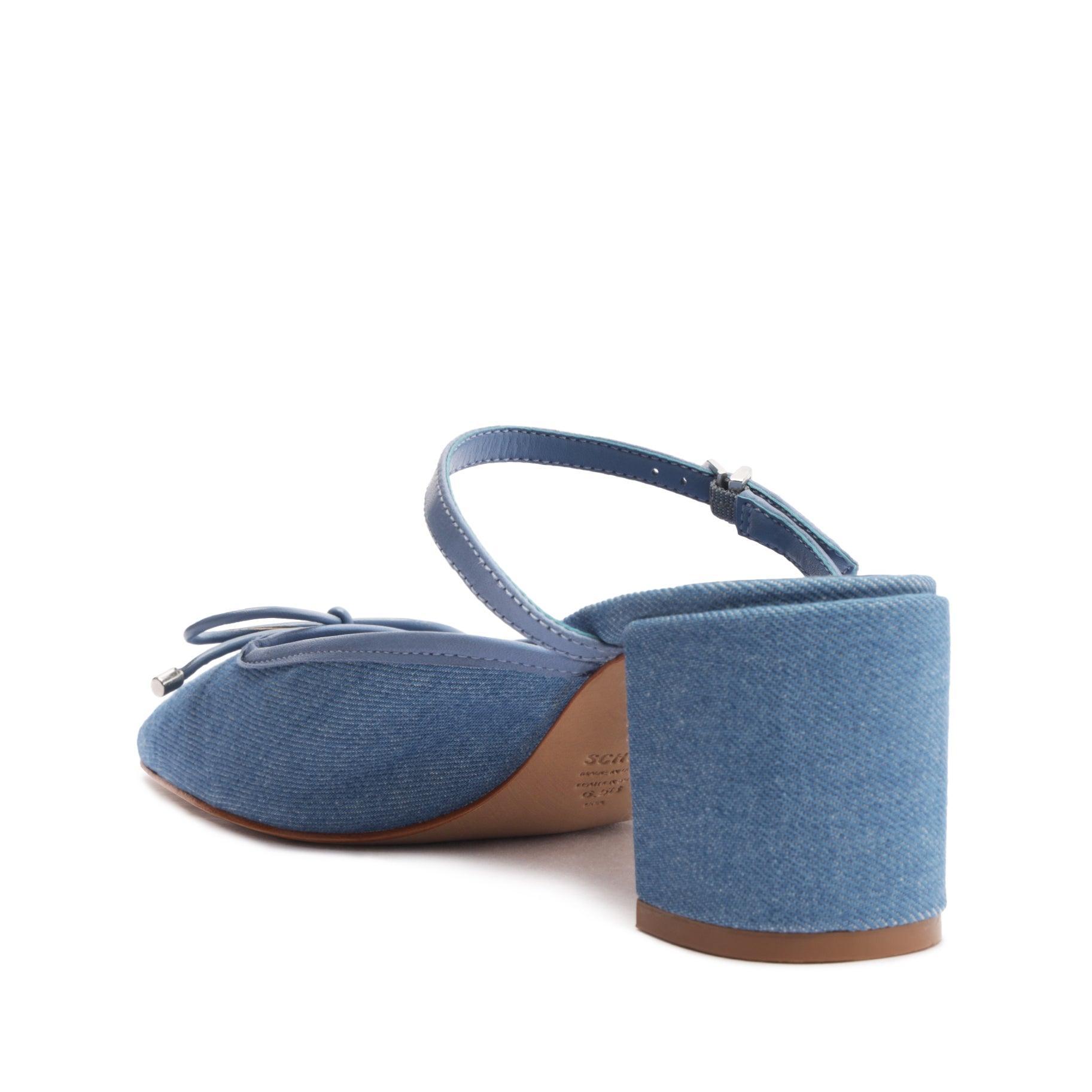 Arissa Denim Block Mule Product Image
