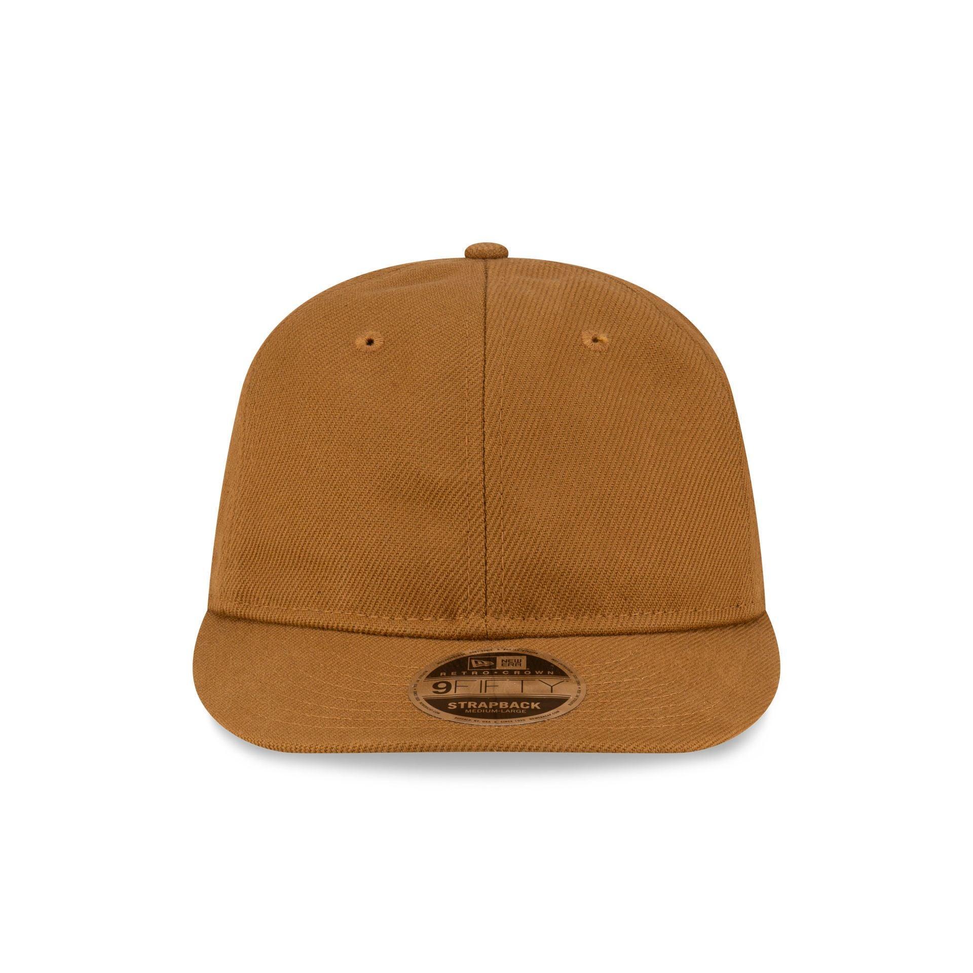 New Era Heavy Twill Beige Retro Crown 9FIFTY Strapback Male Product Image