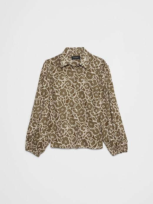 Puff- Sleeve Shirt Product Image