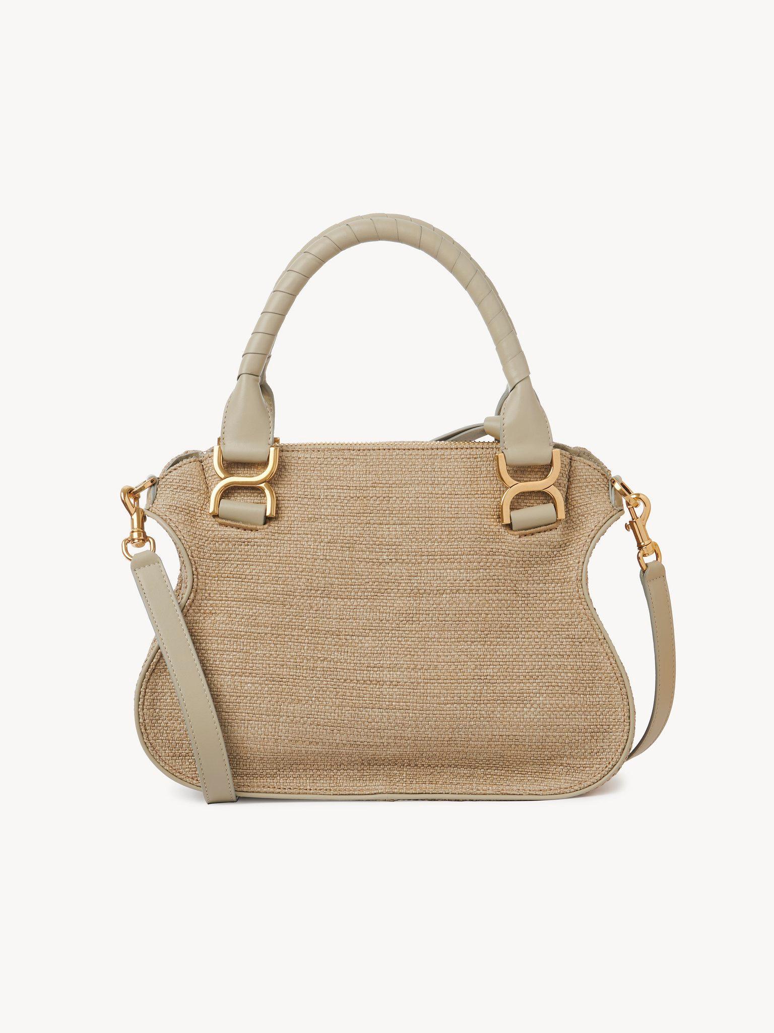 Small Marcie bag in raffia-effect fibers Product Image