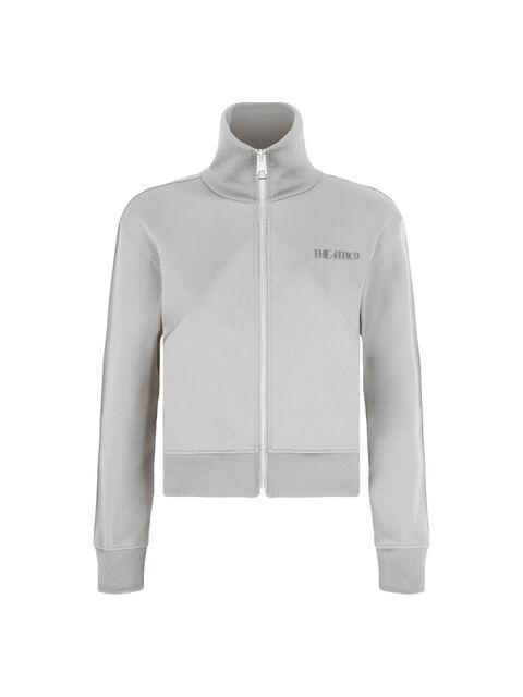 Melange grey long pants Product Image
