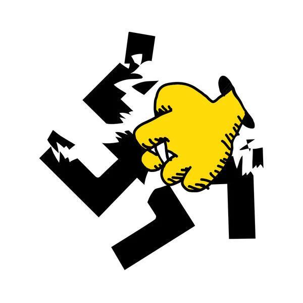 NAZI PUNCHER 2.0 TEE Male Product Image