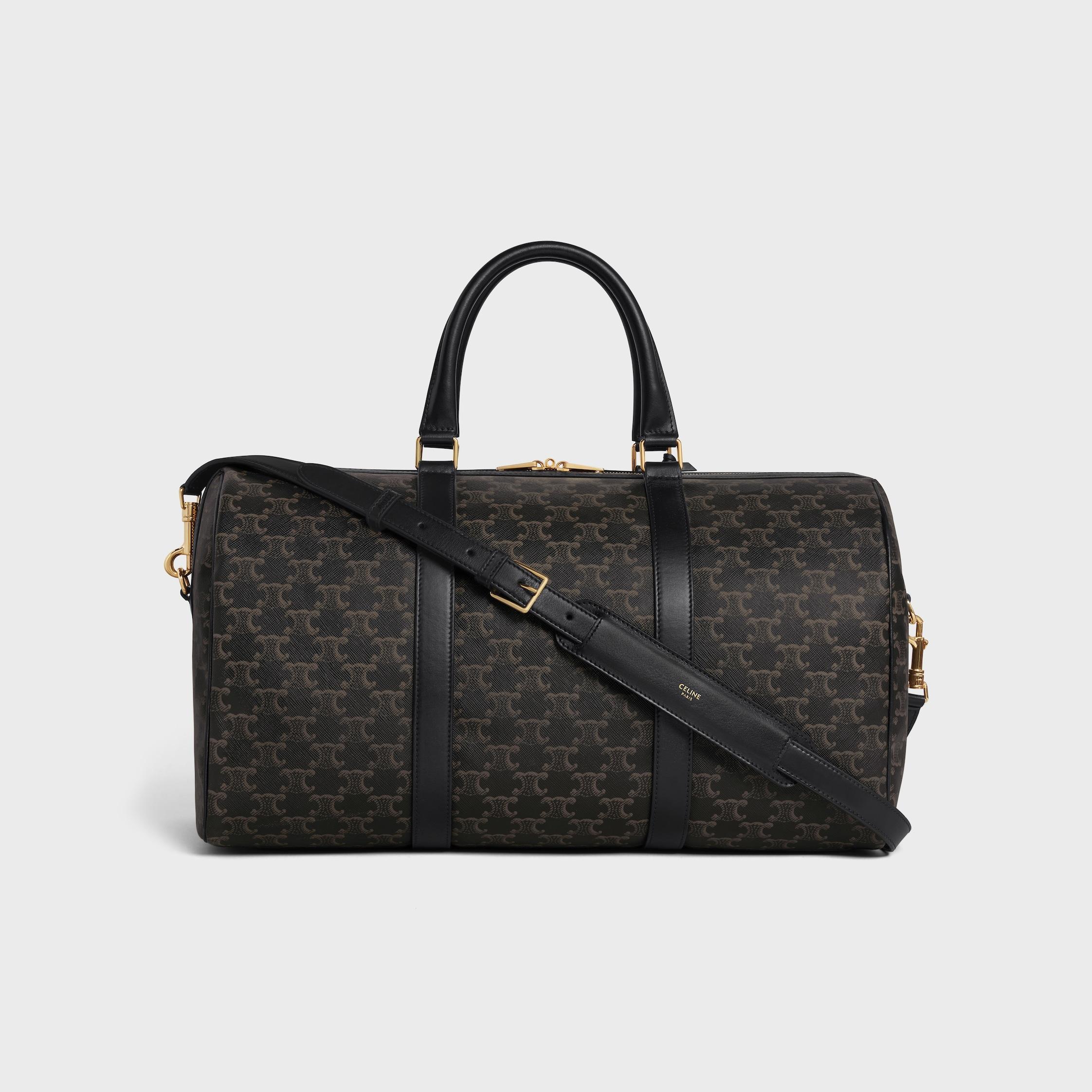 Medium Travel Bag IN Triomphe Canvas AND calfskin Product Image