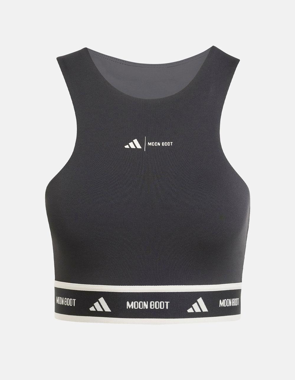 ADIDAS x MOON BOOT  Womens Crop Top - BLACK Product Image