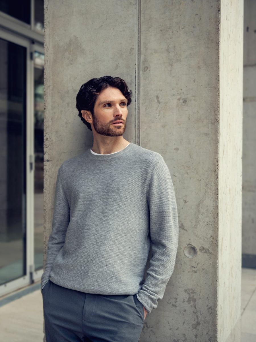 Men's Atlas Textured Crewneck Sweater Product Image