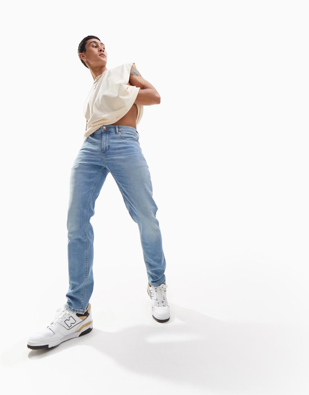 ASOS DESIGN stretch slim jeans Product Image