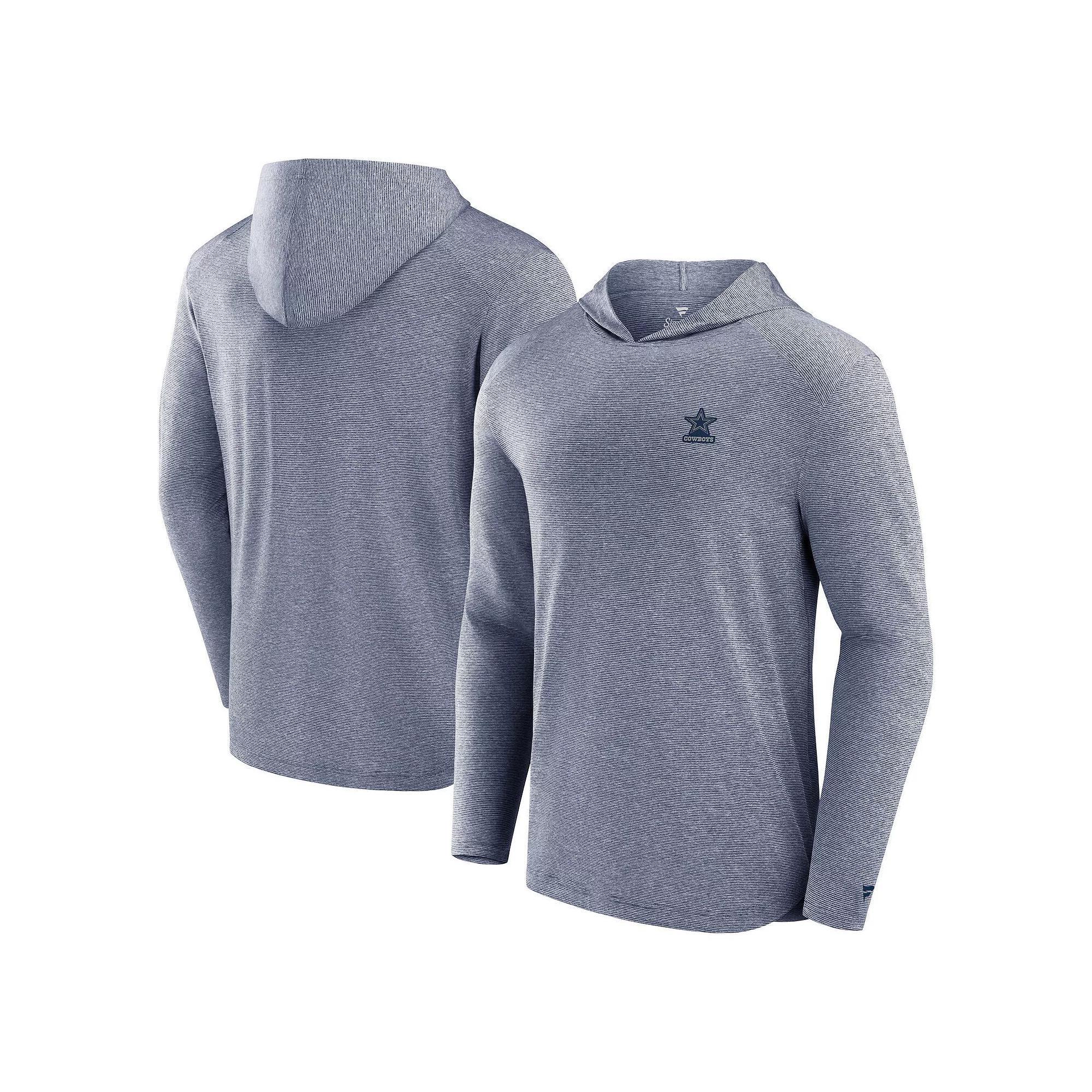Men's Fanatics Gray Green Bay Packers Front Office Power Mono Long Sleeve Hoodie T-Shirt, Size: 5XL, Grey Product Image
