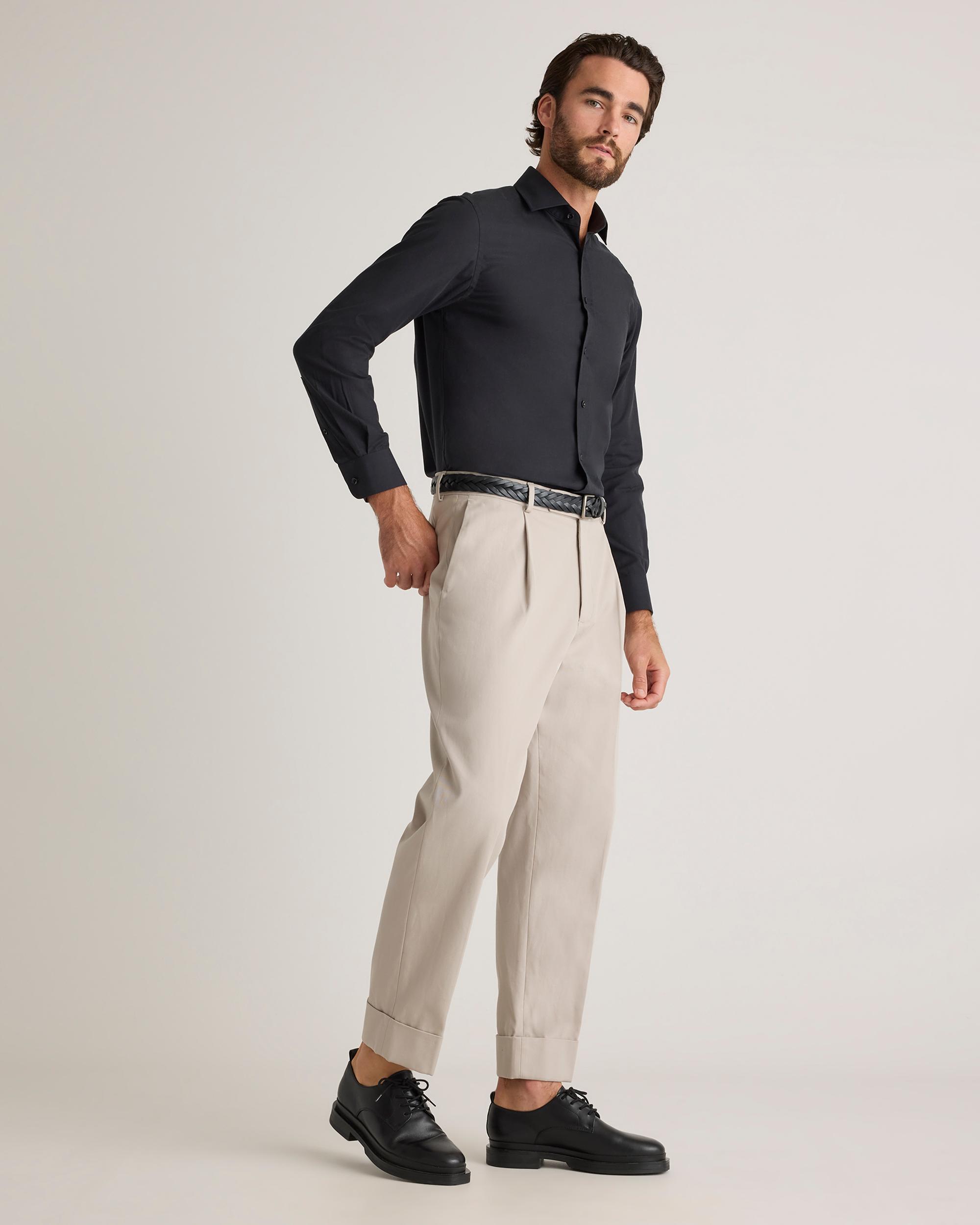 Quince | Men's Cashmere Dress Shirt Size XL, Organic Cotton Product Image
