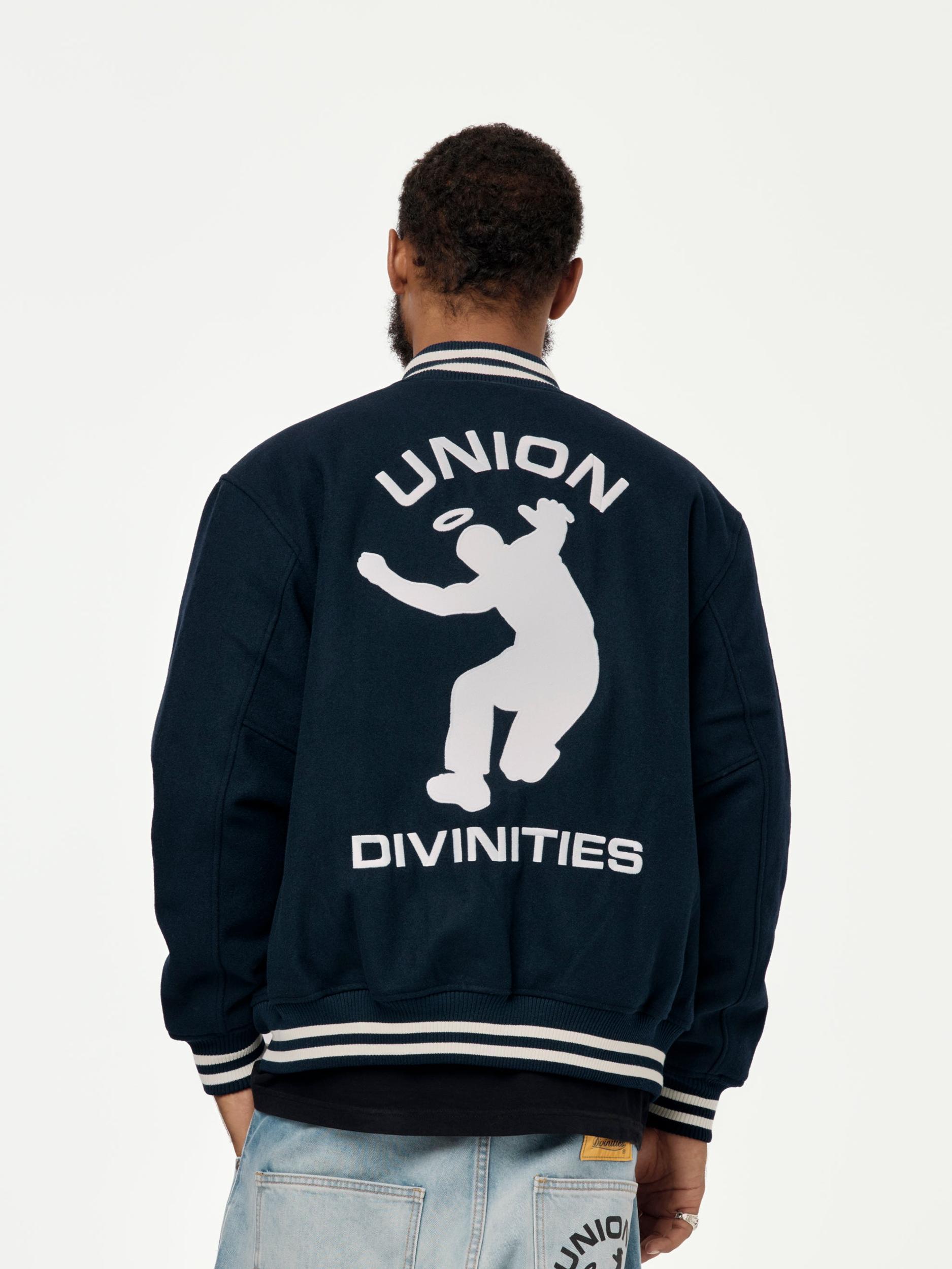 Divinities x Union Varsity Jacket (Navy) Product Image