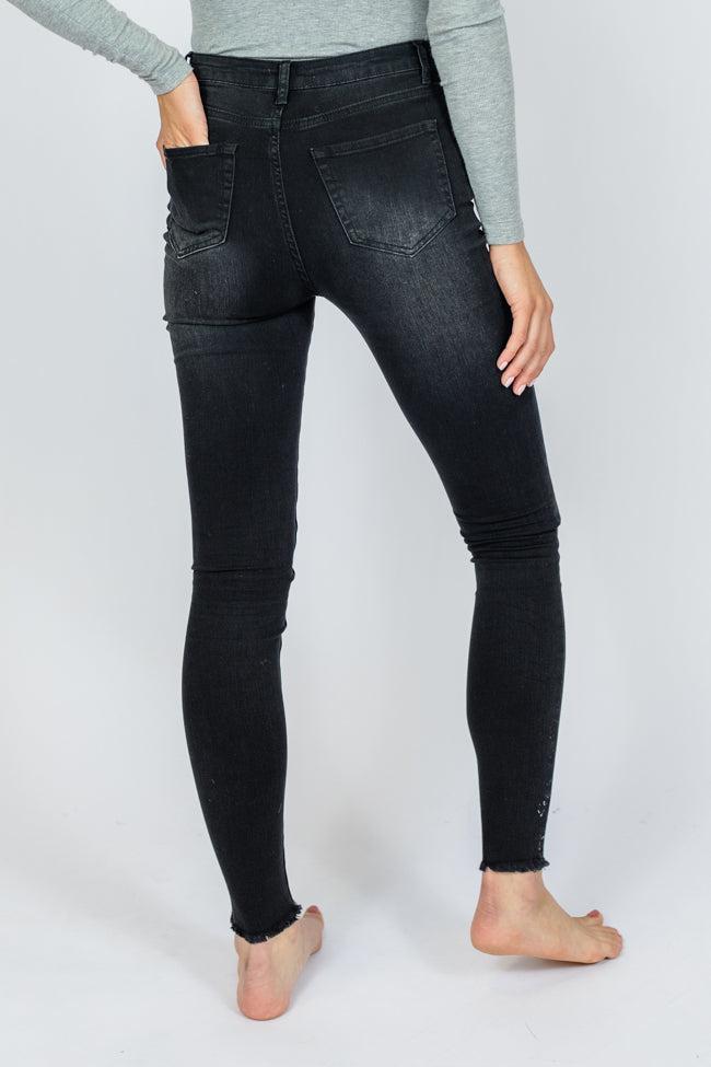 Chelsie Black Skinny Tall Jeans FINAL SALE Product Image