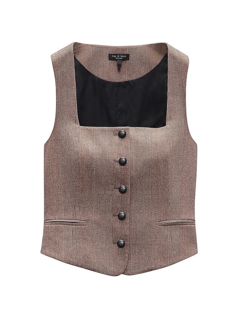 Womens Mariana Wool Vest Product Image