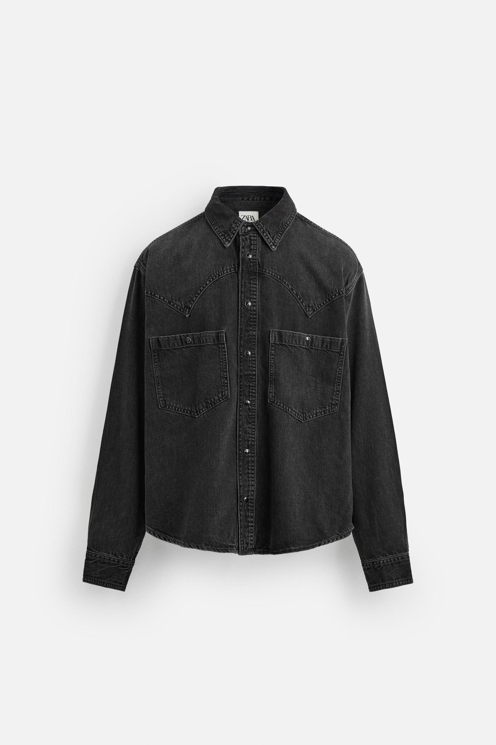 DENIM WESTERN SHIRT Product Image