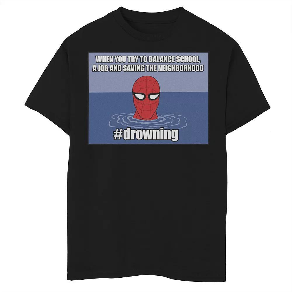 Boys 8-20 Marvel Black Widow Target Logo Graphic Tee, Boy's, Size: Small Product Image