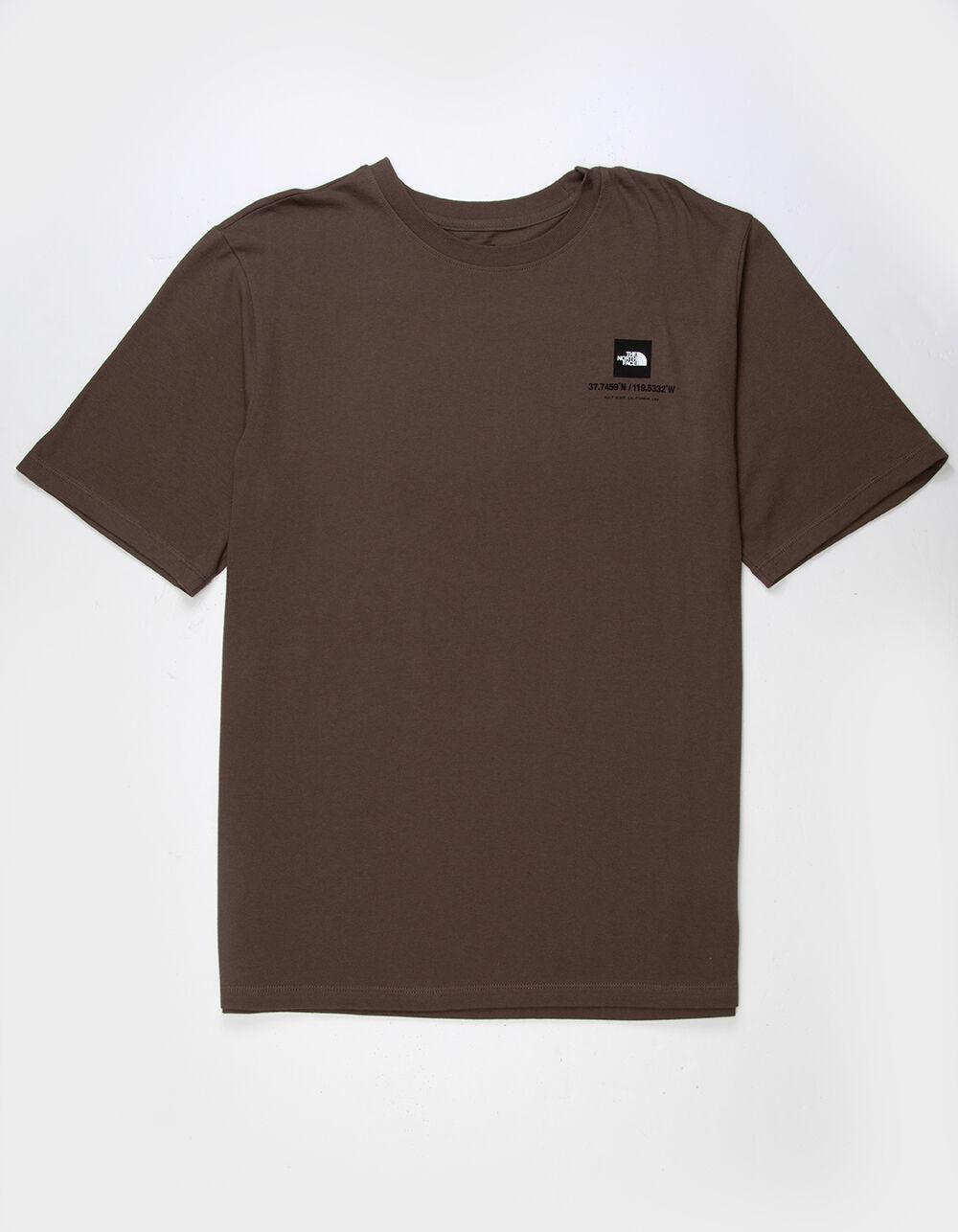 THE NORTH FACE Coordinates Mens Tee - BURGUNDY Product Image