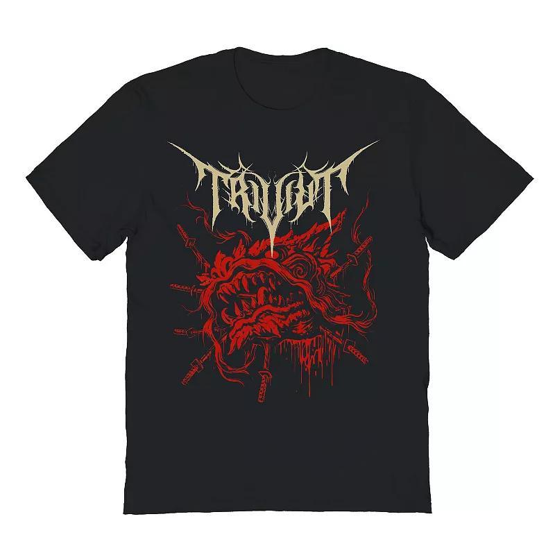 Men's Dragon Head Trivium Graphic Tee, Size: XL, Black Product Image