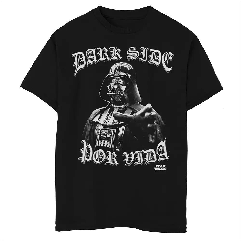 Men's Star Wars Darth Vader Dark Side Por Vida Tee, Size: XL, Black Product Image