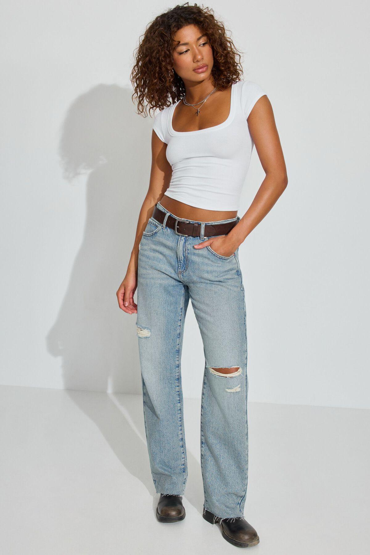 Pamela Scoop Neck Tee Product Image