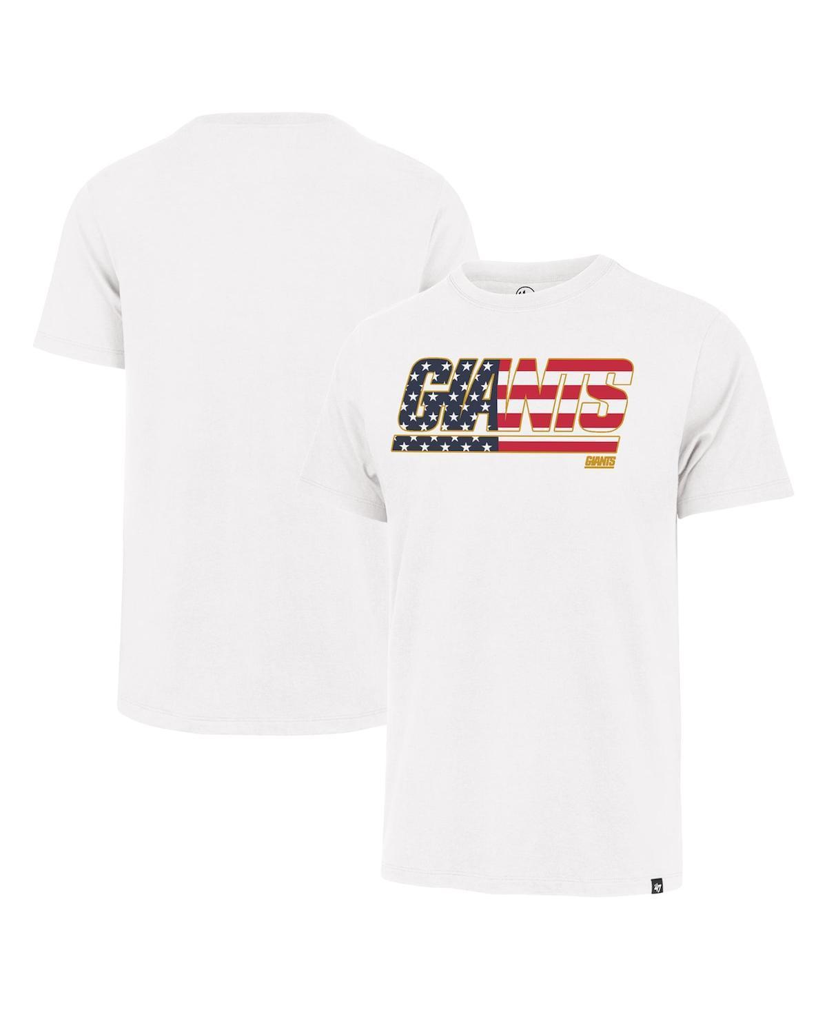 Mens 47 New York Giants Flag Script Franklin T-Shirt Product Image