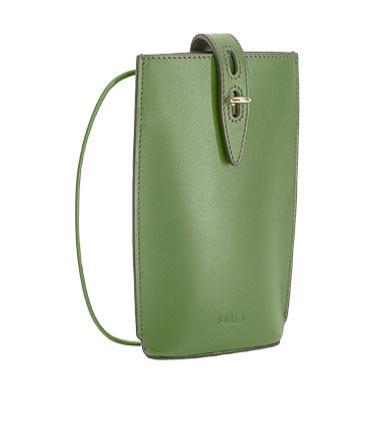 FURLA Logo Shoulder Bag In Green Product Image