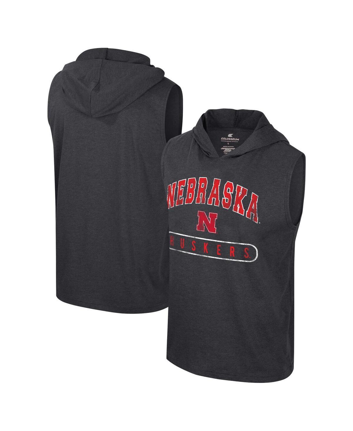 Men's Colosseum Royal Kansas Jayhawks Varsity Sleeveless Hoodie Tank Top, Size: Large, Blue Product Image