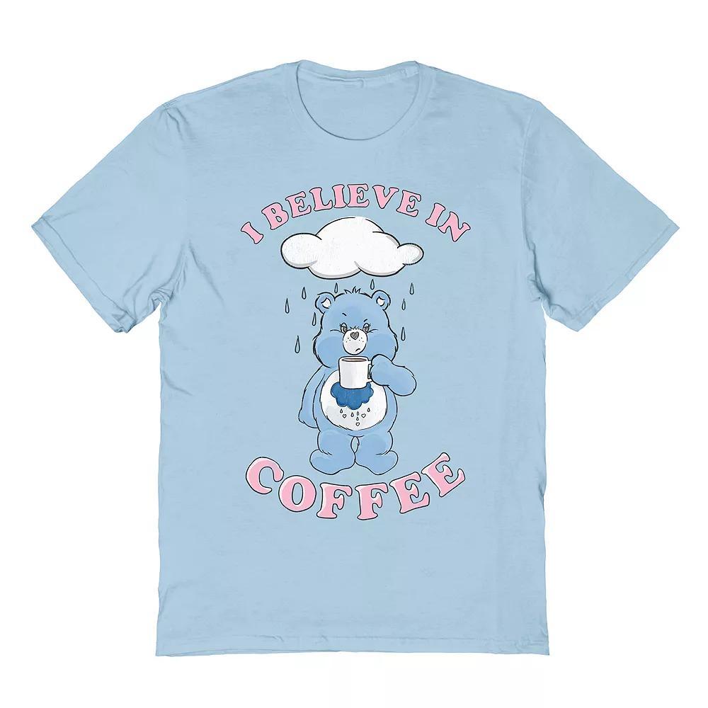 Men's Care Bear T-Shirt, Size: Large, Light Blue Product Image