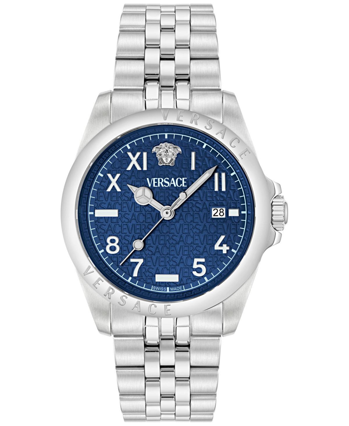 Mens Anteo Stainless Steel Bracelet Watch, 41mm Product Image