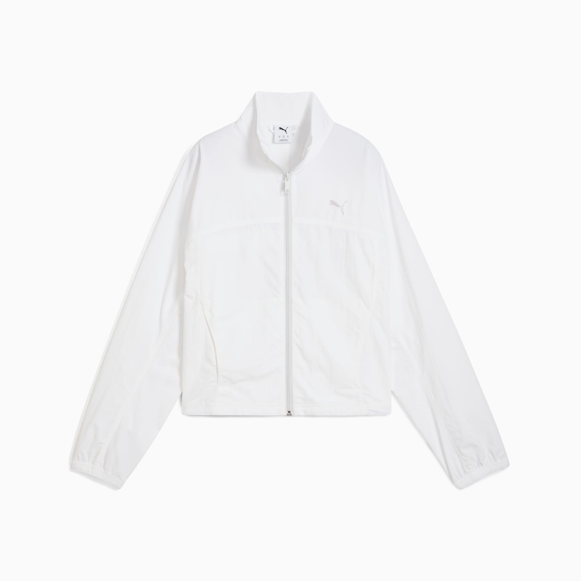 DARE TO Women's Oversized Full-Zip Woven Jacket Product Image