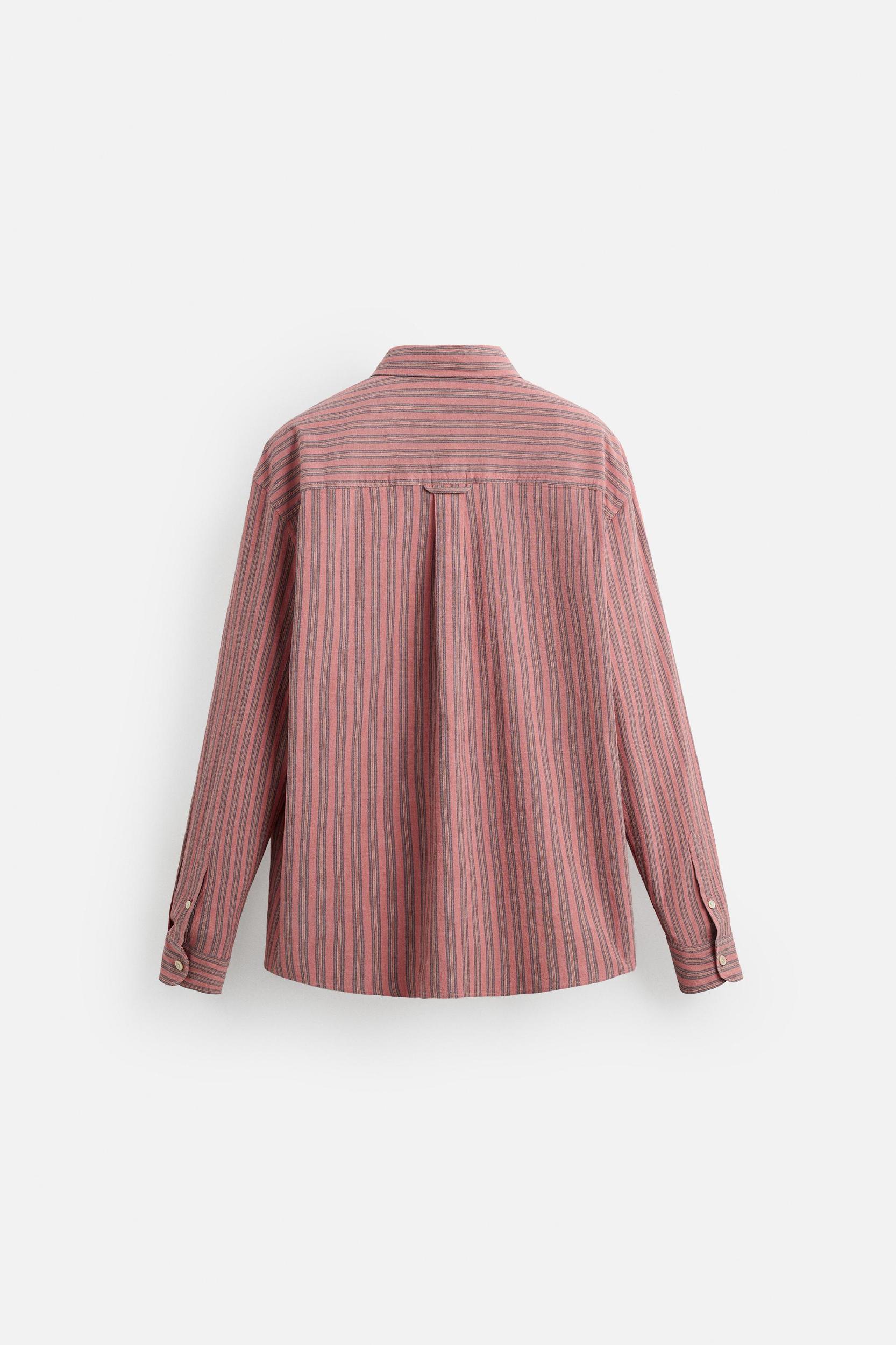 STRIPED POCKET SHIRT Product Image
