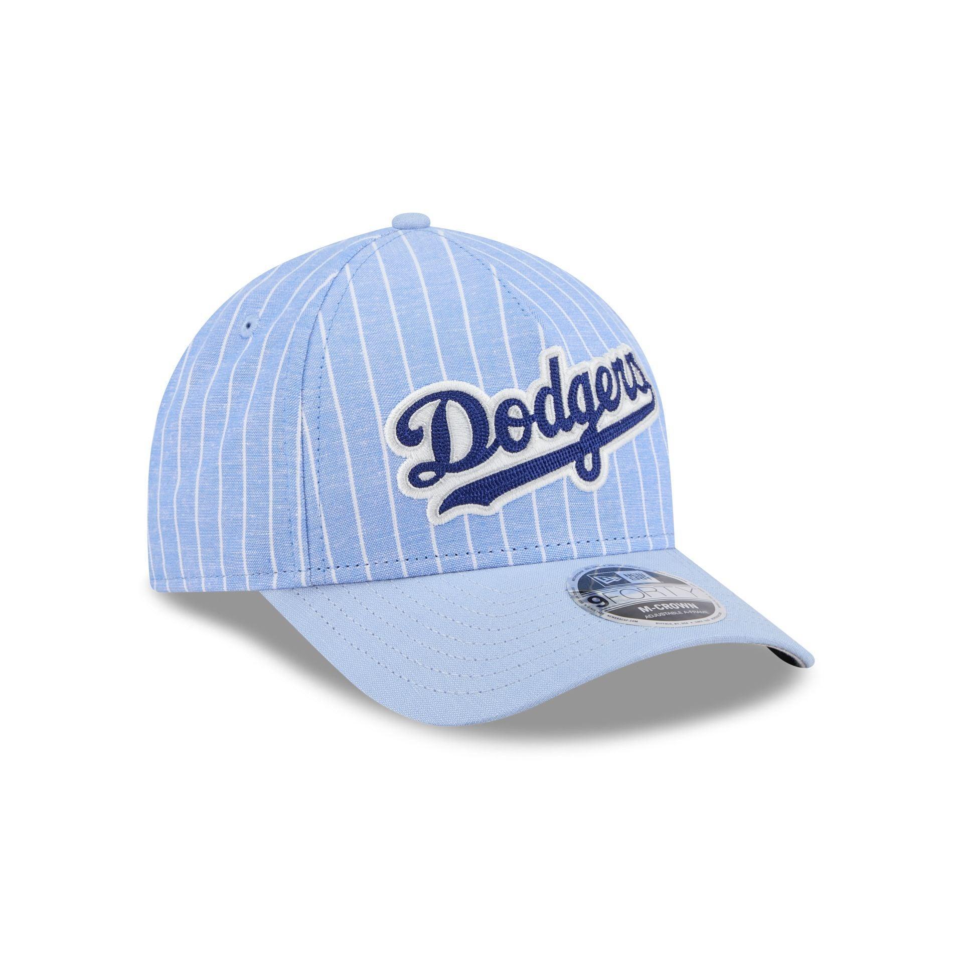 Texas Rangers Pinstripe Linen 9FORTY M-Crown A-Frame Snapback Hat Male Product Image