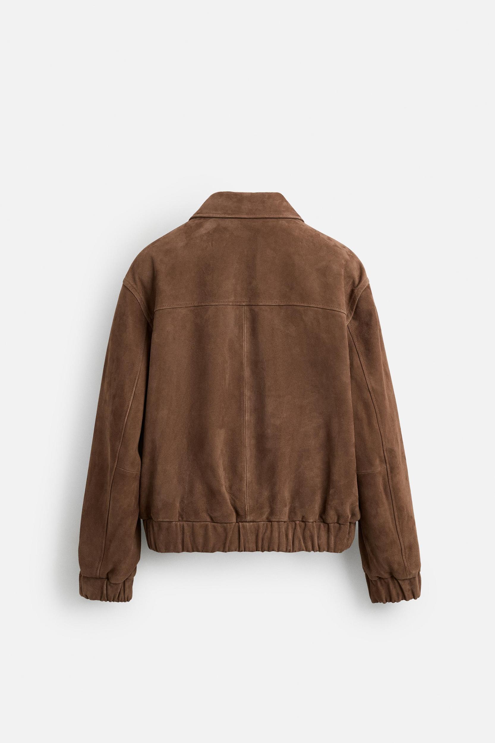 SUEDE LEATHER JACKET Product Image