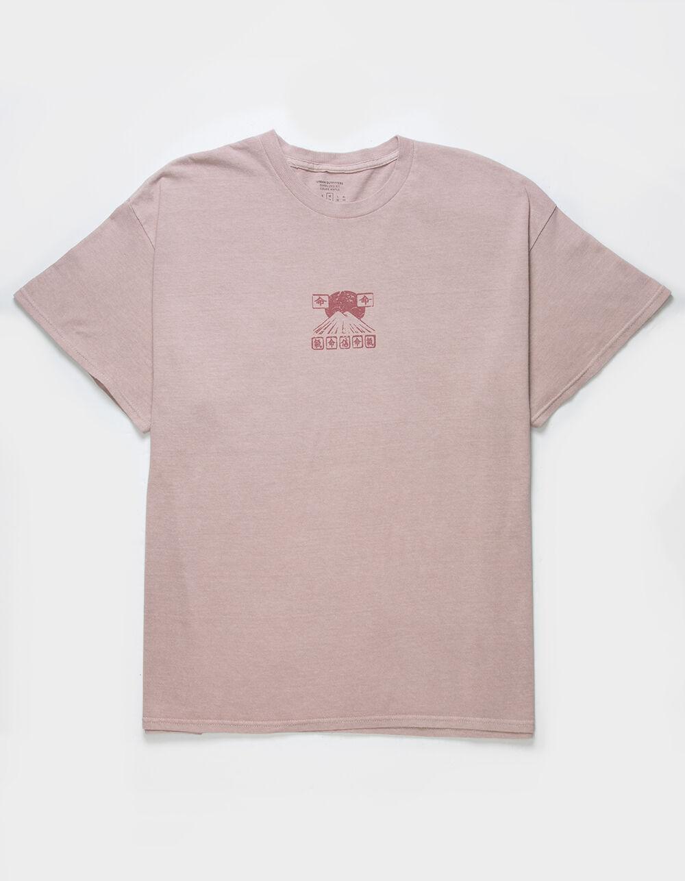 BDG Urban Outfitters Osaka Mountain Mens Tee - PINK Product Image