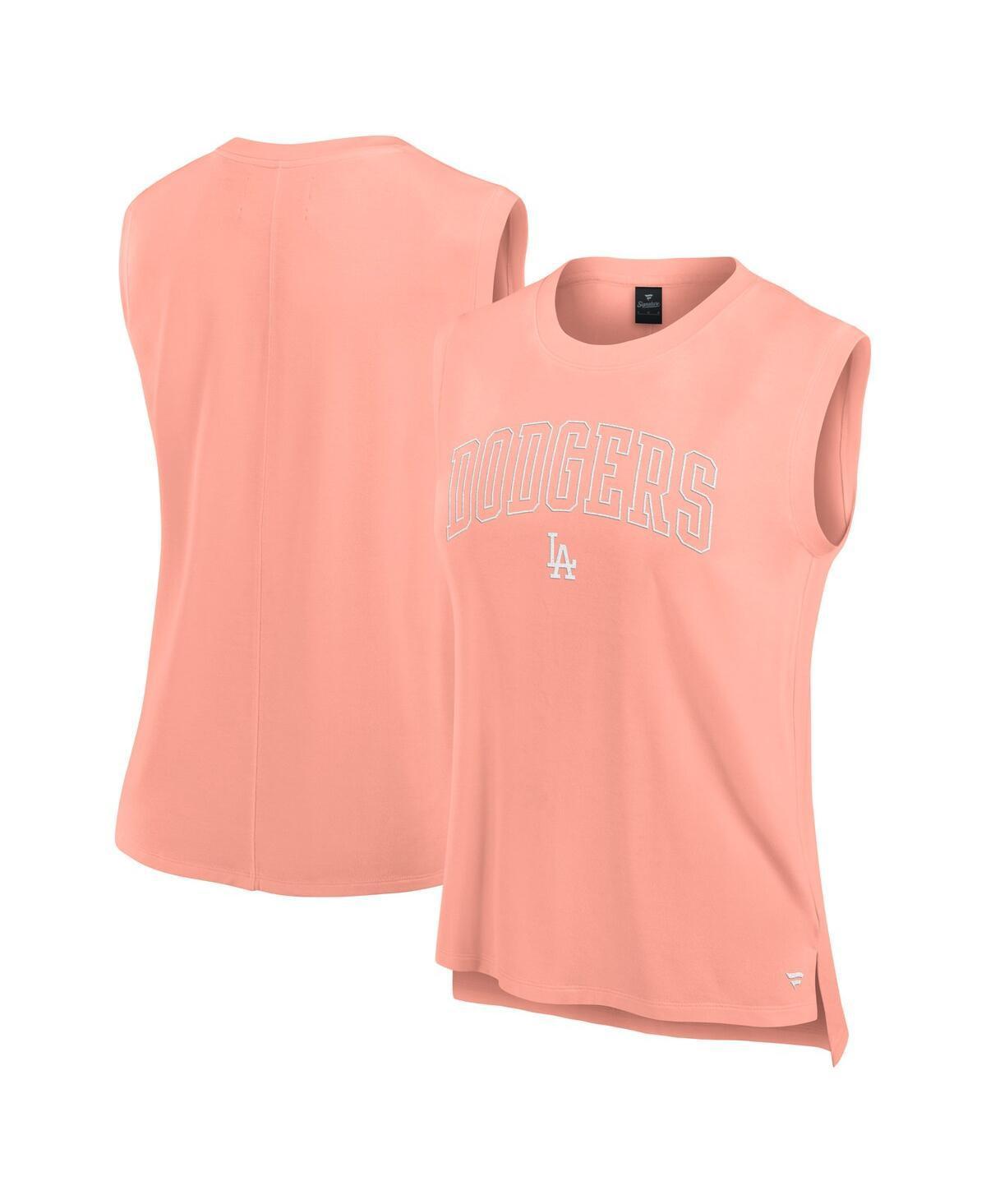 Women's Fanatics Signature Coral Chicago Cubs Studio Gym Tank Top, Size: Small, Pink O Product Image