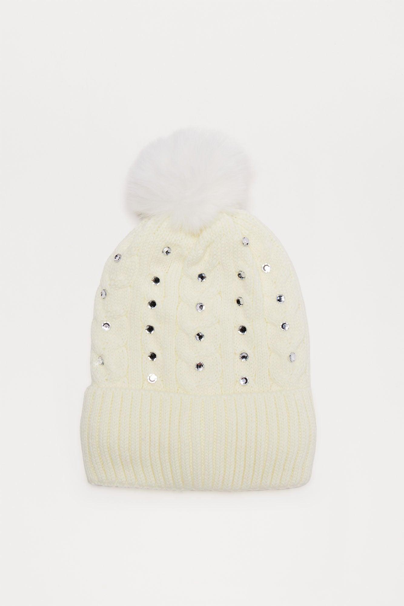 Winterful Life Beanie - White Product Image