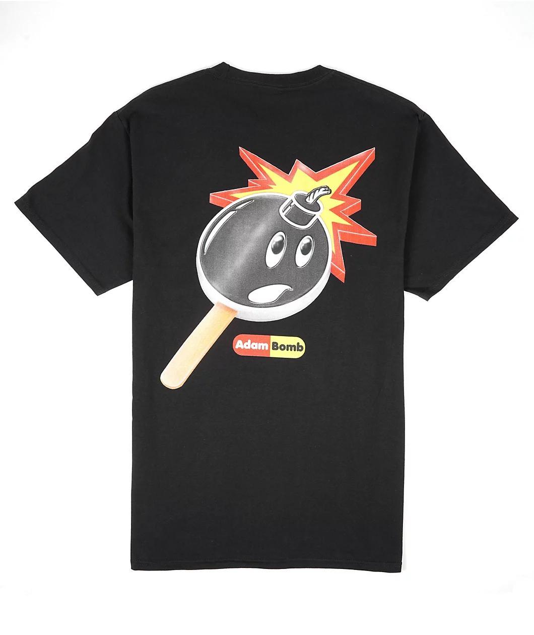 Adam Bomb Freeze Bomb Black T-Shirt Product Image